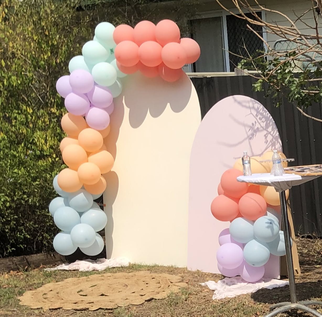 Pastel baby shower
